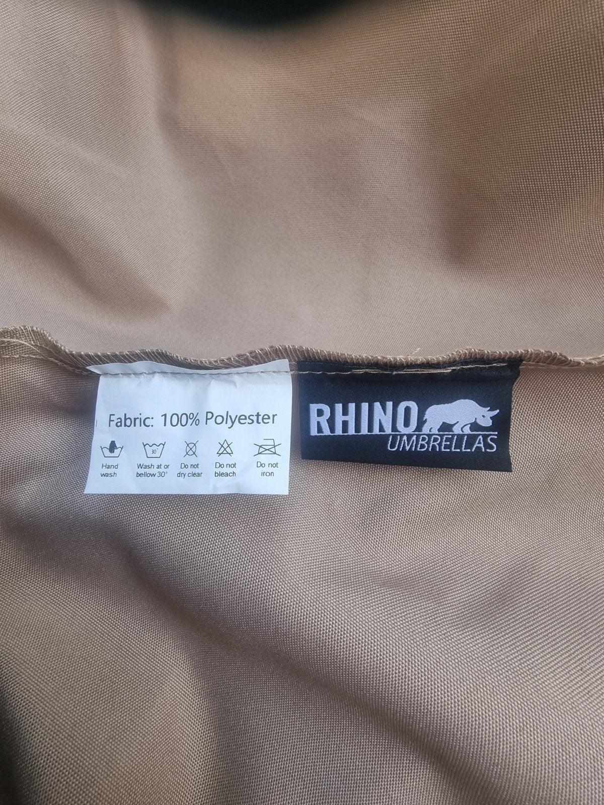 Nieuwe Parasoldoek Rhino - 320x320cm vierkant, Tuin en Terras, Ophalen of Verzenden, Nieuw, Zweefparasol
