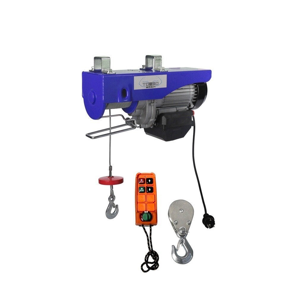 Elektrische takel 100 / 200 KG ( draadloos ), Verzenden