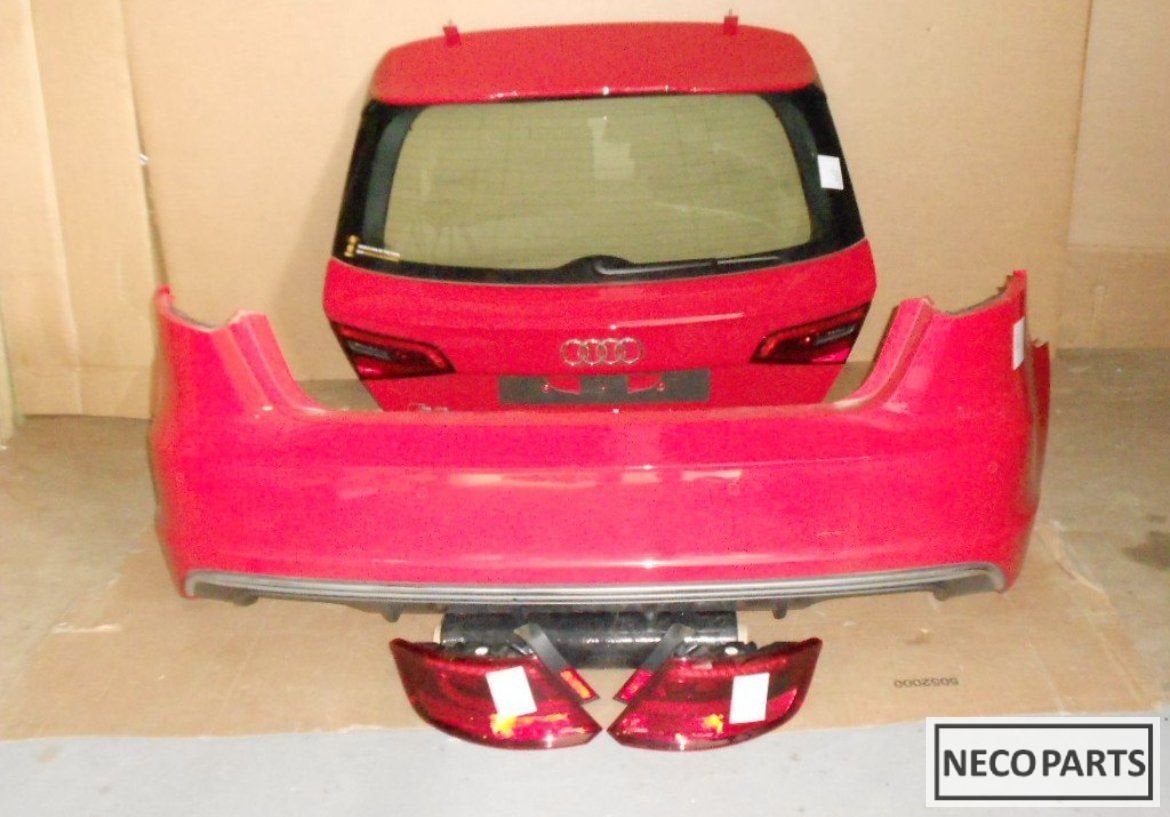 AUDI A3 8V SPORTBACK S-LINE ACHTERKLEP ACHTERBUMPER O.A. !!!, Gebruikt, -, -, Spatbord