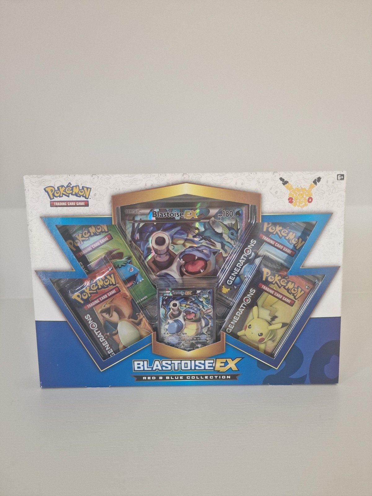 20th anniversary Pokemon Red & Blue Collection Blastoise EX, Ophalen, Nieuw