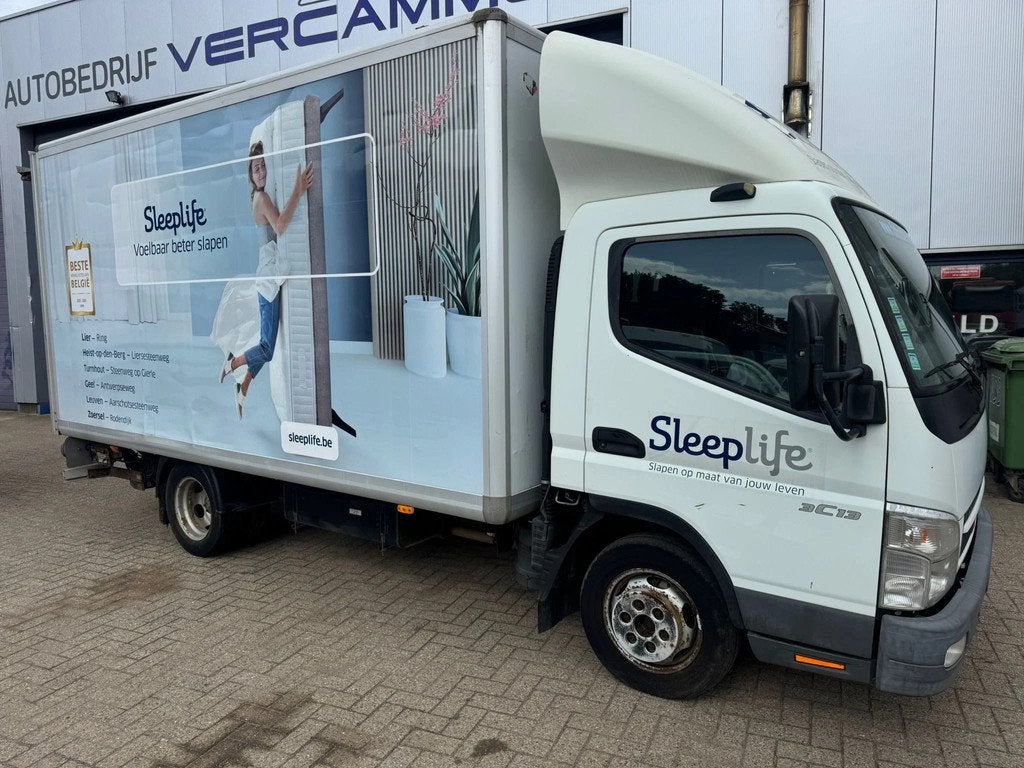 Mitsubishi Canter *FUSO 3C13-BELGIAN ORIGINE* (bj 2010), Gebruikt, Wit, Bedrijf, Euro 4