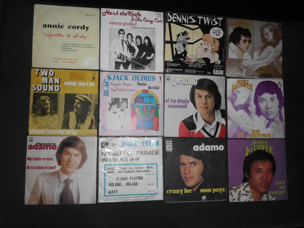 lot 25 singles--made in belgium (60's-70's), Cd's en Dvd's, Vinyl | Overige Vinyl, Gebruikt, Originele persing, 7 inch, Ophalen of Verzenden