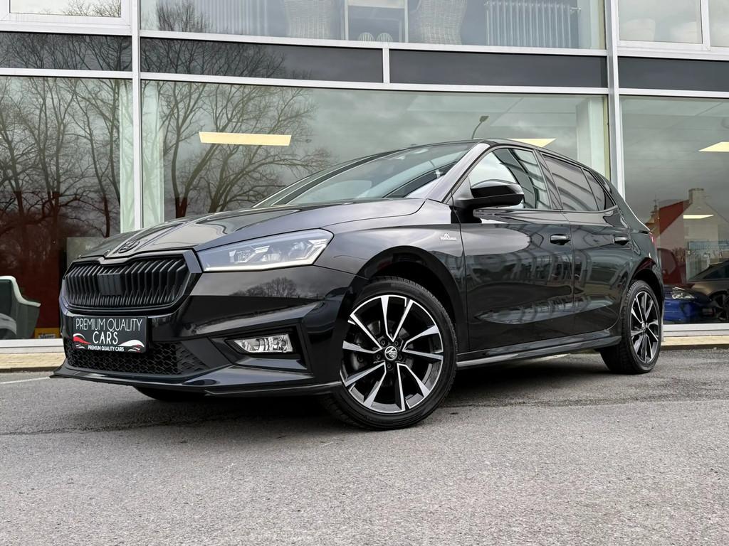 Skoda Fabia 1.5 TSI Monte Carlo / CARPLAY / CAMERA / ZETLVRW, Auto's, Skoda, Bedrijf, Te koop, Fabia, ABS, Adaptieve lichten, Adaptive Cruise Control