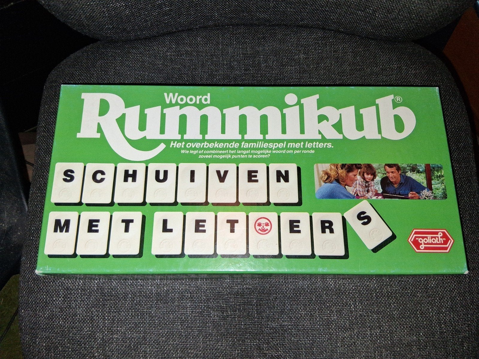 rummikub Woord, schuiven met letters, grote editie, Hobby & Loisirs créatifs, Jeux de société | Autre, 1 ou 2 joueurs, Enlèvement ou Envoi