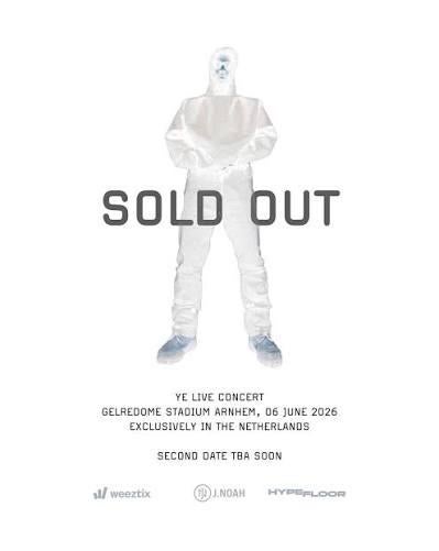 Kanye West Golden Circle ticket Ye Arnhem 6 juni Nederland, Tickets & Billets, Concerts | R&B & Hip-hop, Juin