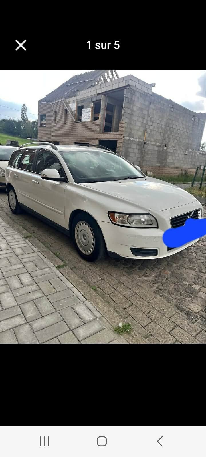a vendre volvo v50 16d edrive euro5, Autos, Euro 5, Achat, Particulier, V50