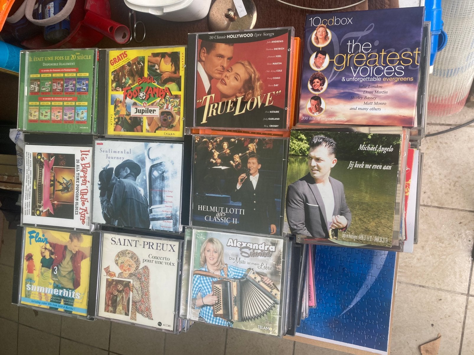 Lot van 240 muziek cd’s, Ophalen, Zo goed als nieuw