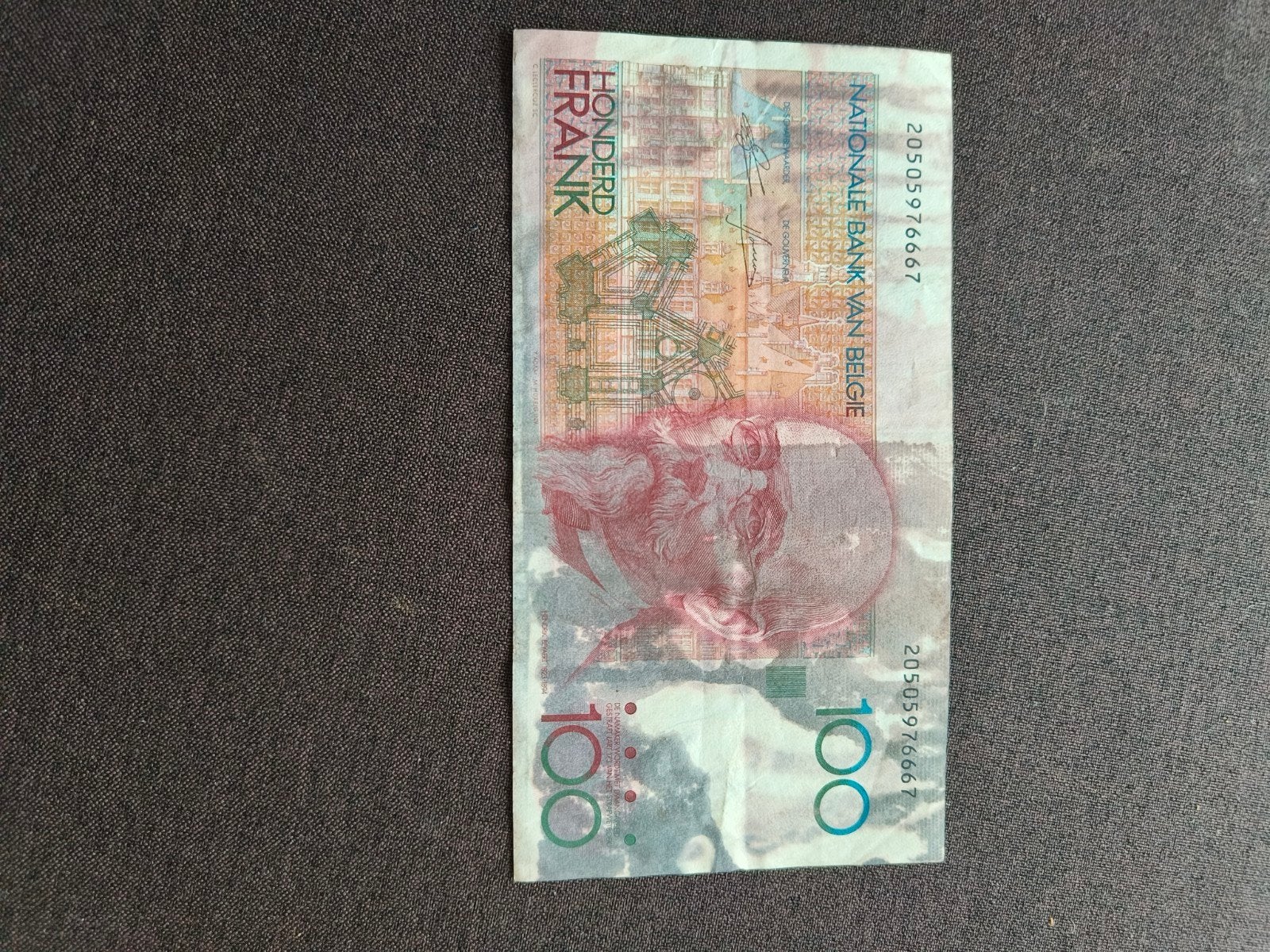 Billet de 100 bf, Timbres & Monnaies, Timbres | Océanie, Enlèvement ou Envoi