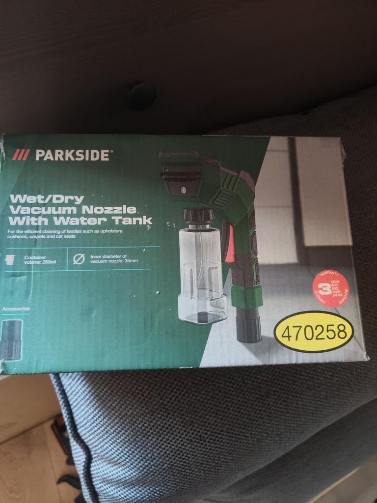 Buse de nettoyage avec réservoir d'eau pour aspirateur Neuf, Elektronische apparatuur, Stofzuigers, Ophalen, Nieuw