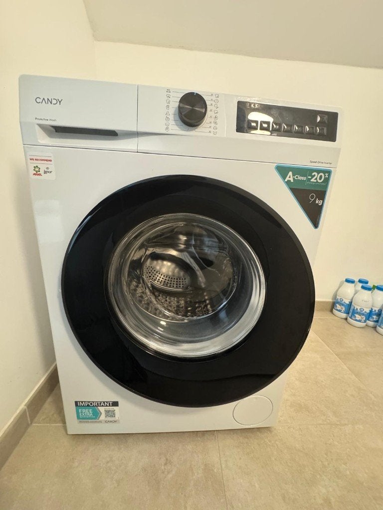 CANDY GD 49B8-S Lave-linge 9 kg, Electroménager, 1200 à 1600 tours, 85 à 90 cm, Comme neuf, Chargeur frontal