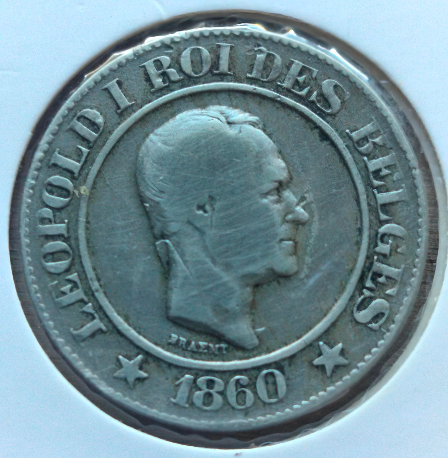 20 c 1860 Leopold 1, Ophalen of Verzenden