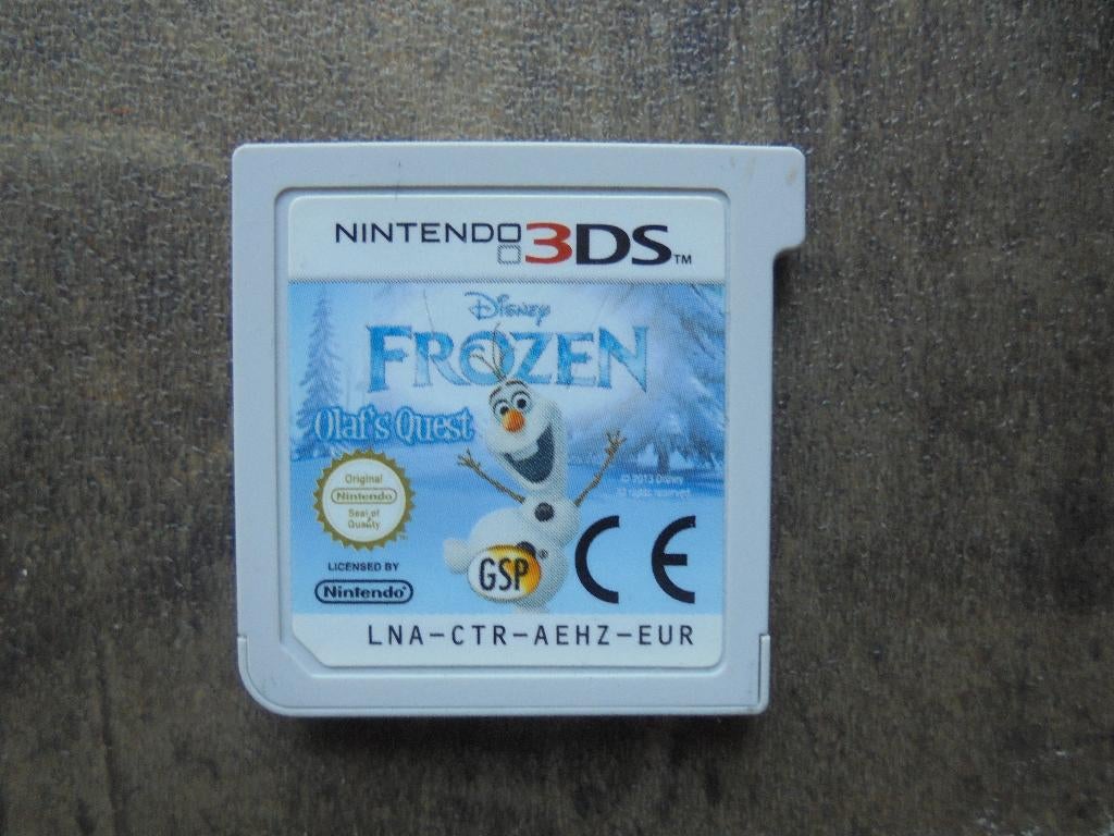 Disney Frozen Olaf's Quest voor 3DS (zie foto's), Consoles de jeu & Jeux vidéo, Jeux | Nintendo 2DS & 3DS, Enlèvement ou Envoi