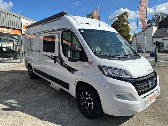 Knaus Boxstar 600, bj2020, Automaat, 41.279km's+Garantie, Caravans en Kamperen, Automaat, Buscamper of Camperbus, Fiat, Dakluik