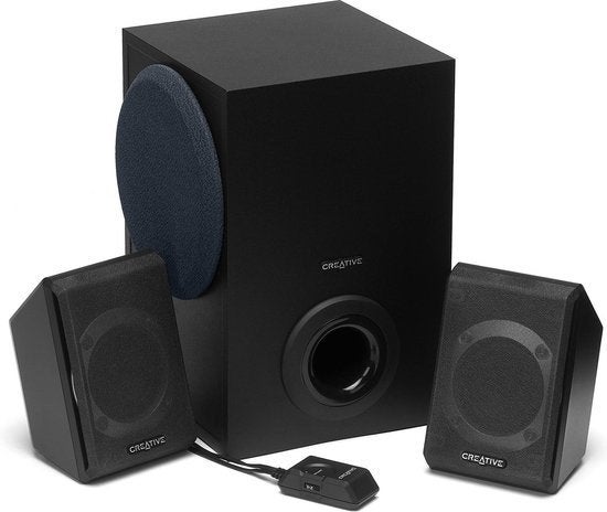 Creative Inspire 2.1 P380, Computers en Software, Pc speakers, Zo goed als nieuw, Audiokanaal 2.1, Ophalen
