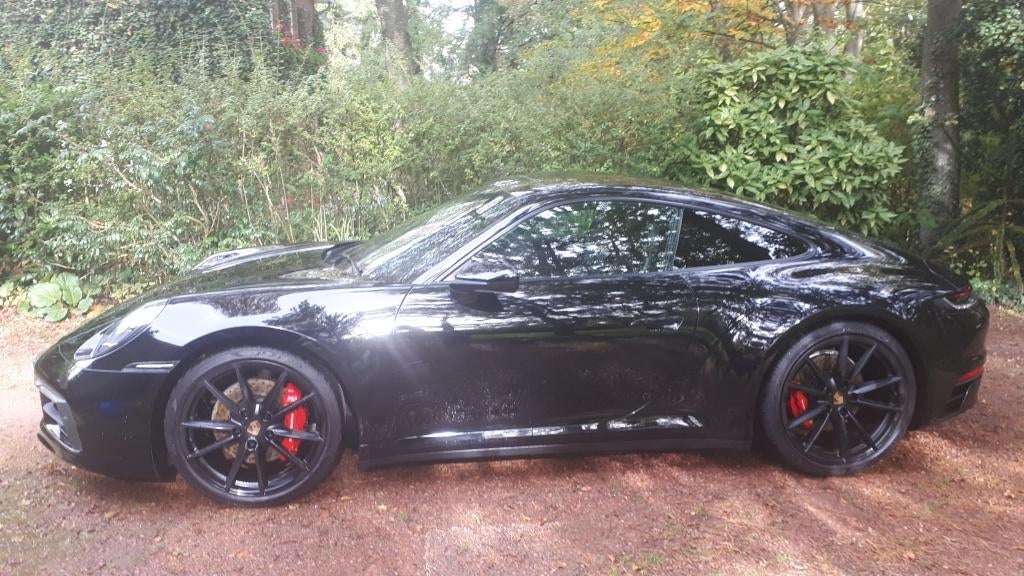 Porsche 911 type 992, Auto's, Automaat, Zwart, 330 kW, Zwart