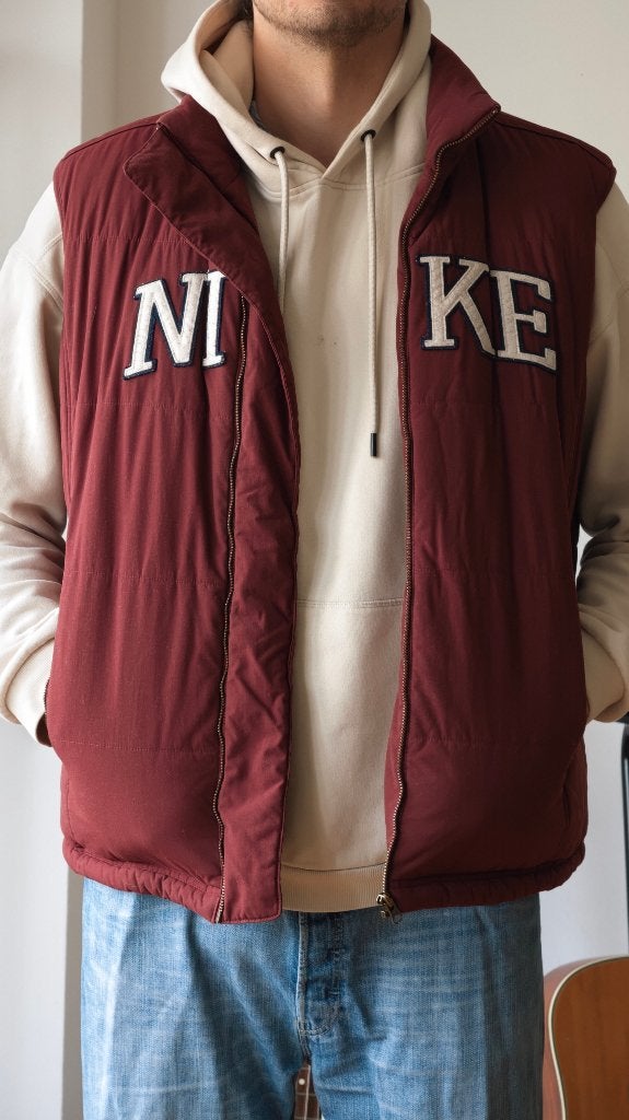 Doudoune Puffer Body Warmer Nike Varsity "Seventy One" - L, Maat 52/54 (L), Overige kleuren, Nike, Ophalen of Verzenden