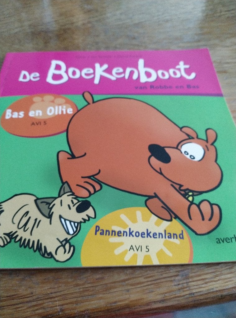 Kinder stripboek De boekenboot, Boeken, Ophalen, Gelezen