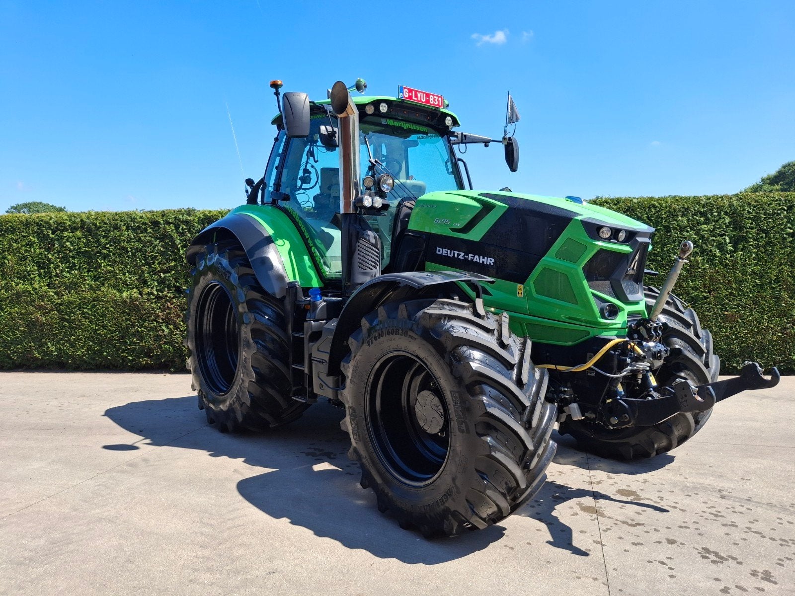 Deutz 6215ttv, Ophalen