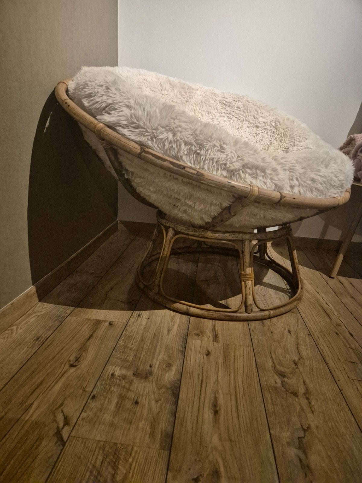 Chaise Papasan, Maison & Meubles, Enlèvement, Comme neuf, 100 à 125 cm, Bohemian