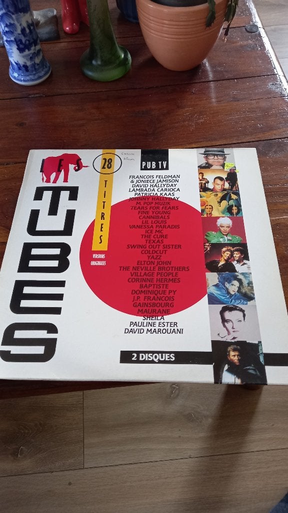 Vinyl 33t compil 1989 (2 Vinyles) the cure,Texas,gainsbourg, Enlèvement, Comme neuf, Pop