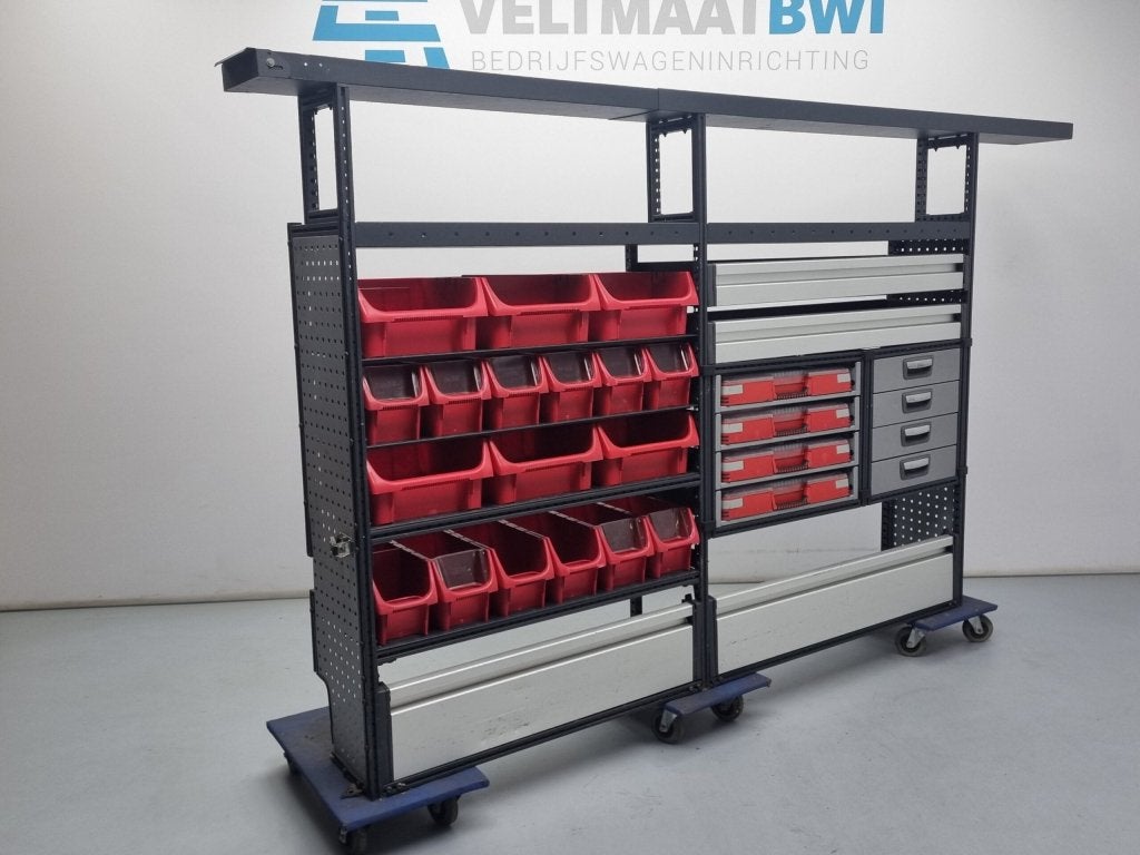 Modul-System bedrijfswagen inrichting