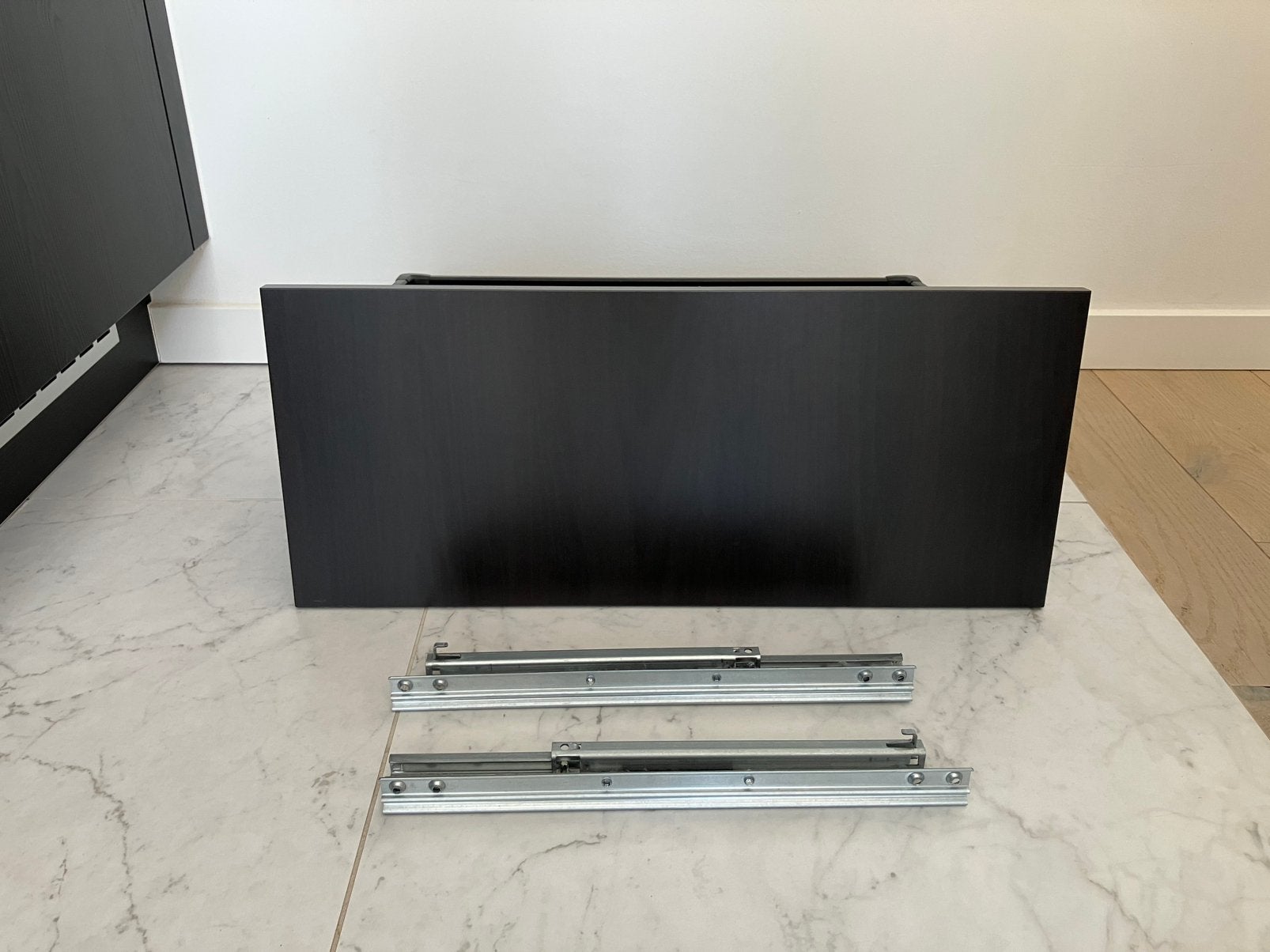 Ikea Besta lade zwartbruin, Enlèvement, Comme neuf