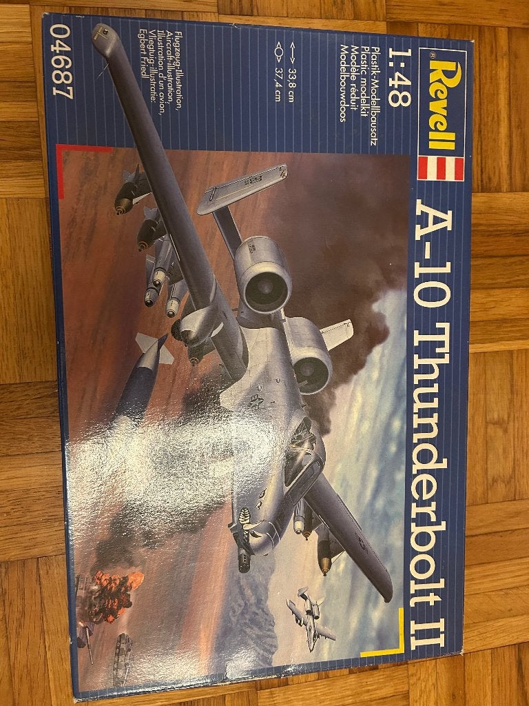 Revell A-10 Thunderbolt II 1/48, Envoi, Comme neuf, Avion, Revell