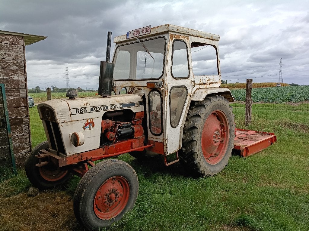 David Brown 885 hobby tractor, Enlèvement