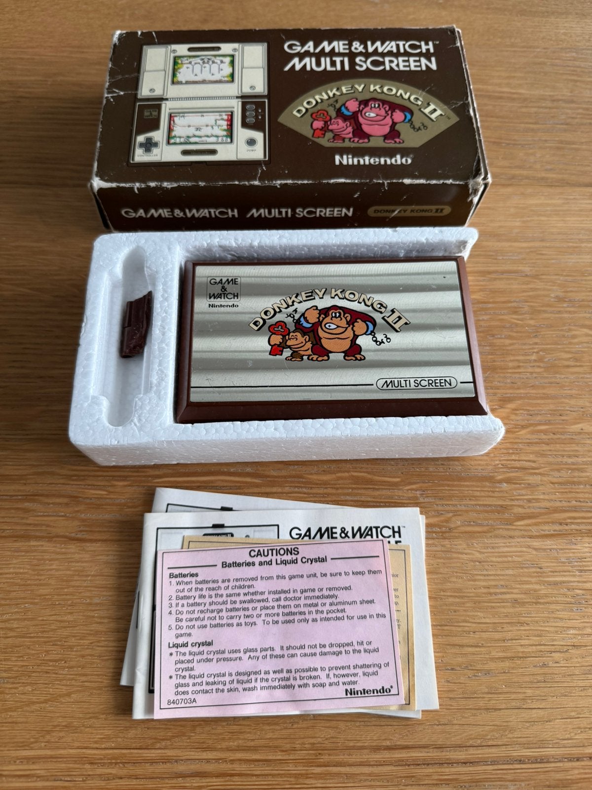 NINTENDO GAME & WATCH Donkey Kong II, Ophalen of Verzenden, Nintendo, Gebruikt