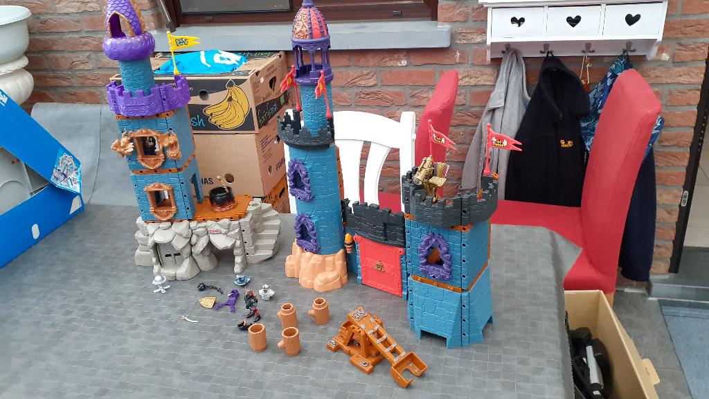 Fisher - Price Kasteel (78348) en Tovenaarstoren (78331), Enlèvement, Utilisé