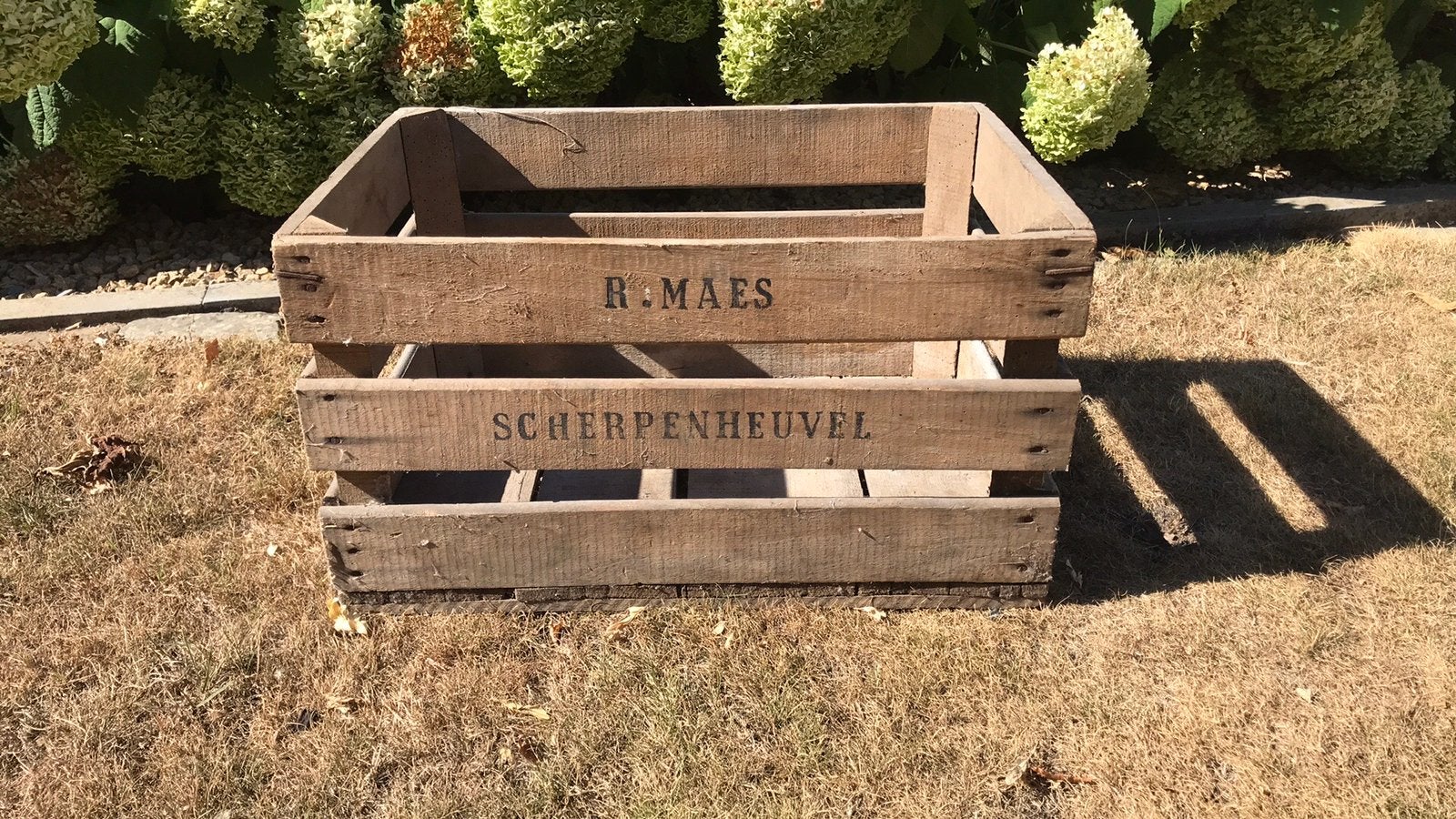 Houten kist, Tuin en Terras, Ophalen, Zo goed als nieuw