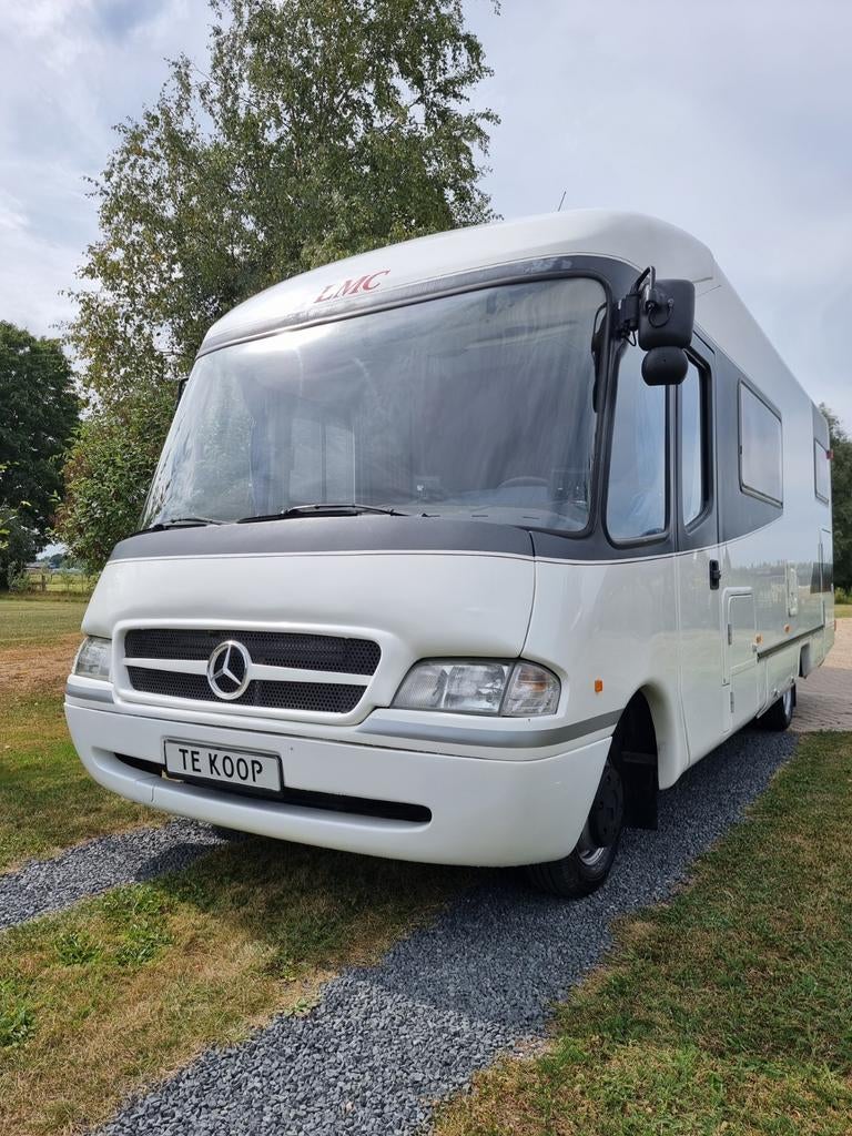 LMC 6900I LIBERTY MERCEDES AUTOMAAT IN ZEER MOOIE STAAT!, Caravanes & Camping, Automatique, Mercedes, LMC, Télévision