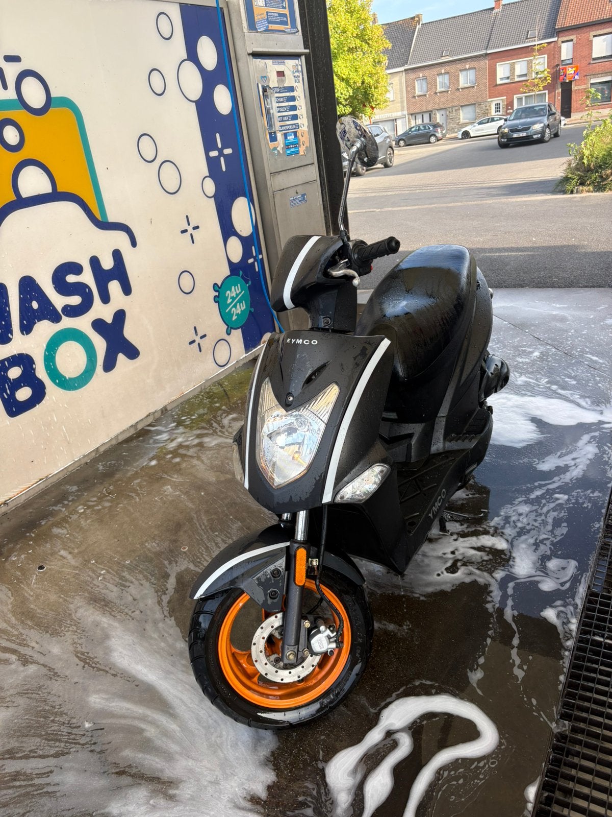 kymco agility 50cc 2takt, Fietsen en Brommers, Ophalen, Zo goed als nieuw, Kymco