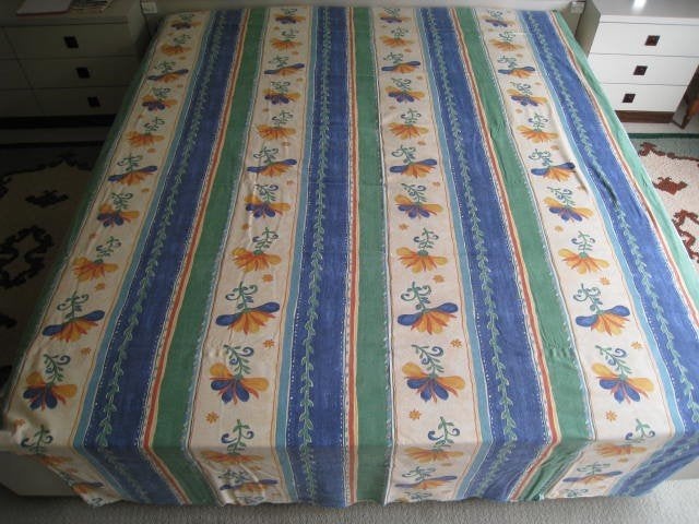 Housse de couette pour lit double, L210xW256cm + 2 taies d'o, Enlèvement, Bleu