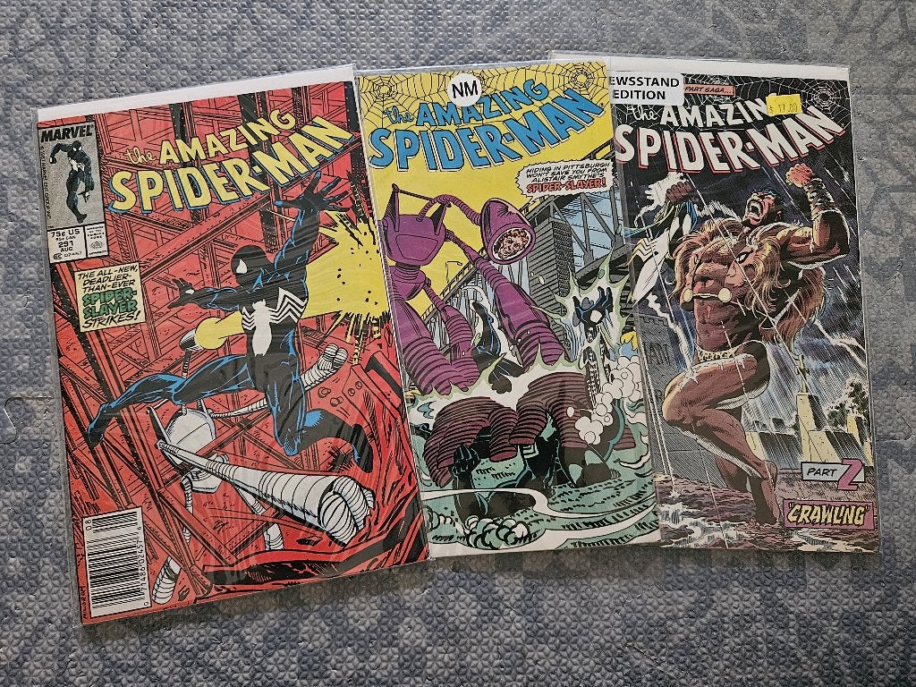 the Amazing Spider-Man (vol.1) #291-293 (1987), Enlèvement ou Envoi, Série complète ou Série, Utilisé, Amérique