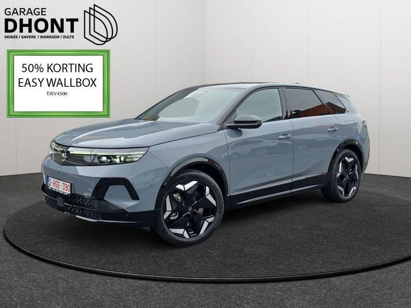 Opel Grandland Ultimate Electric 4WD - 73kWh - 325PK, USB, Gebruikt, Zwart, 355 km