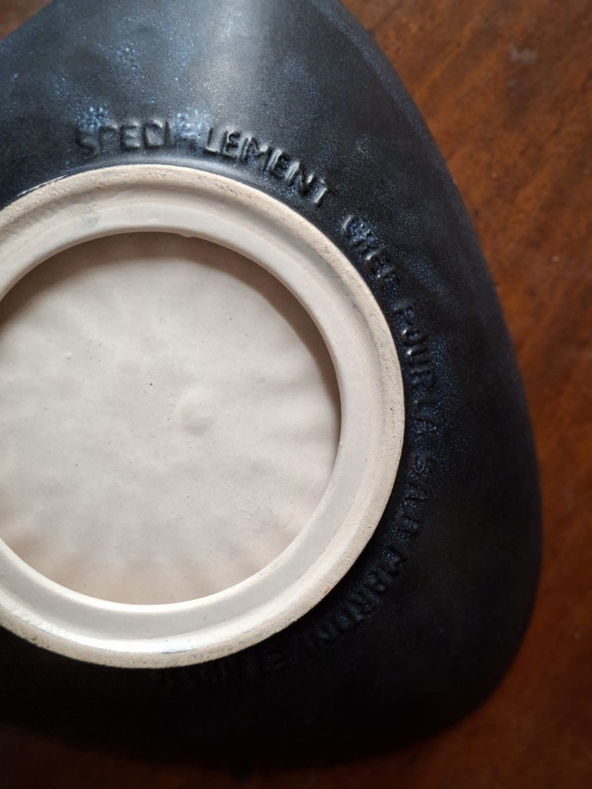 Plat vide-poche vintage en céramique COCERAM pour MARTINI &, Enlèvement