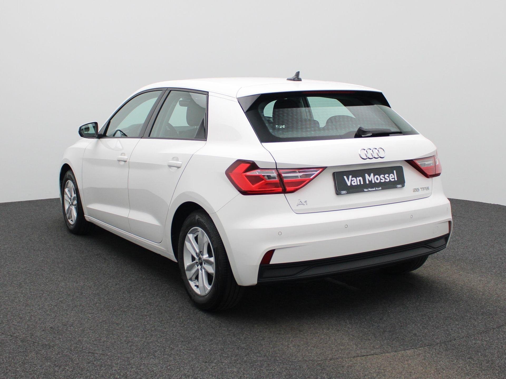 Audi A1 Sportback 1.0 25 TFSI 70kW, Auto's, Voorwielaandrijving, Stof, Wit, Bedrijf