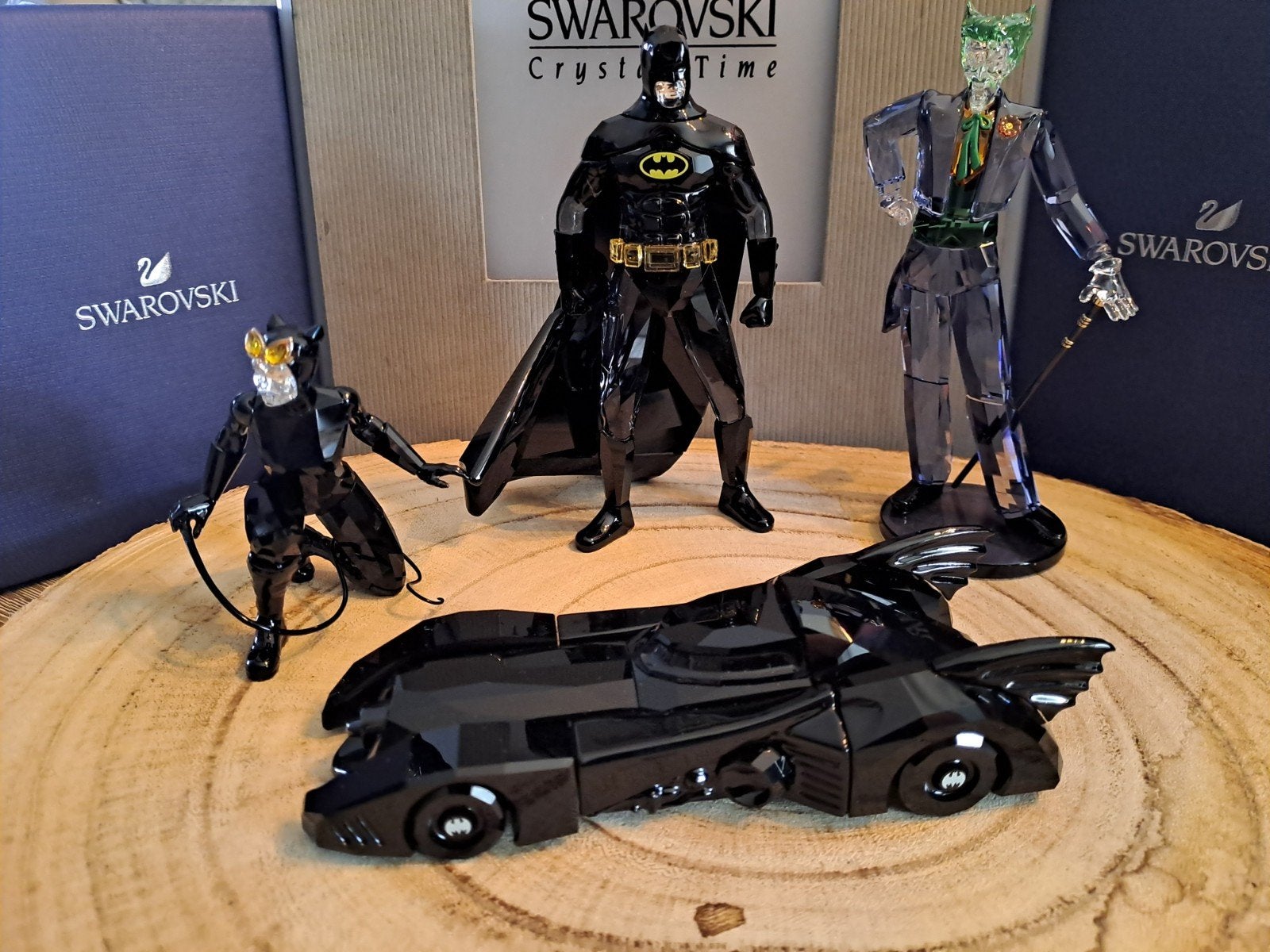 swarovski complete batmanset, Verzamelen, Ophalen of Verzenden, Nieuw, Figuurtje