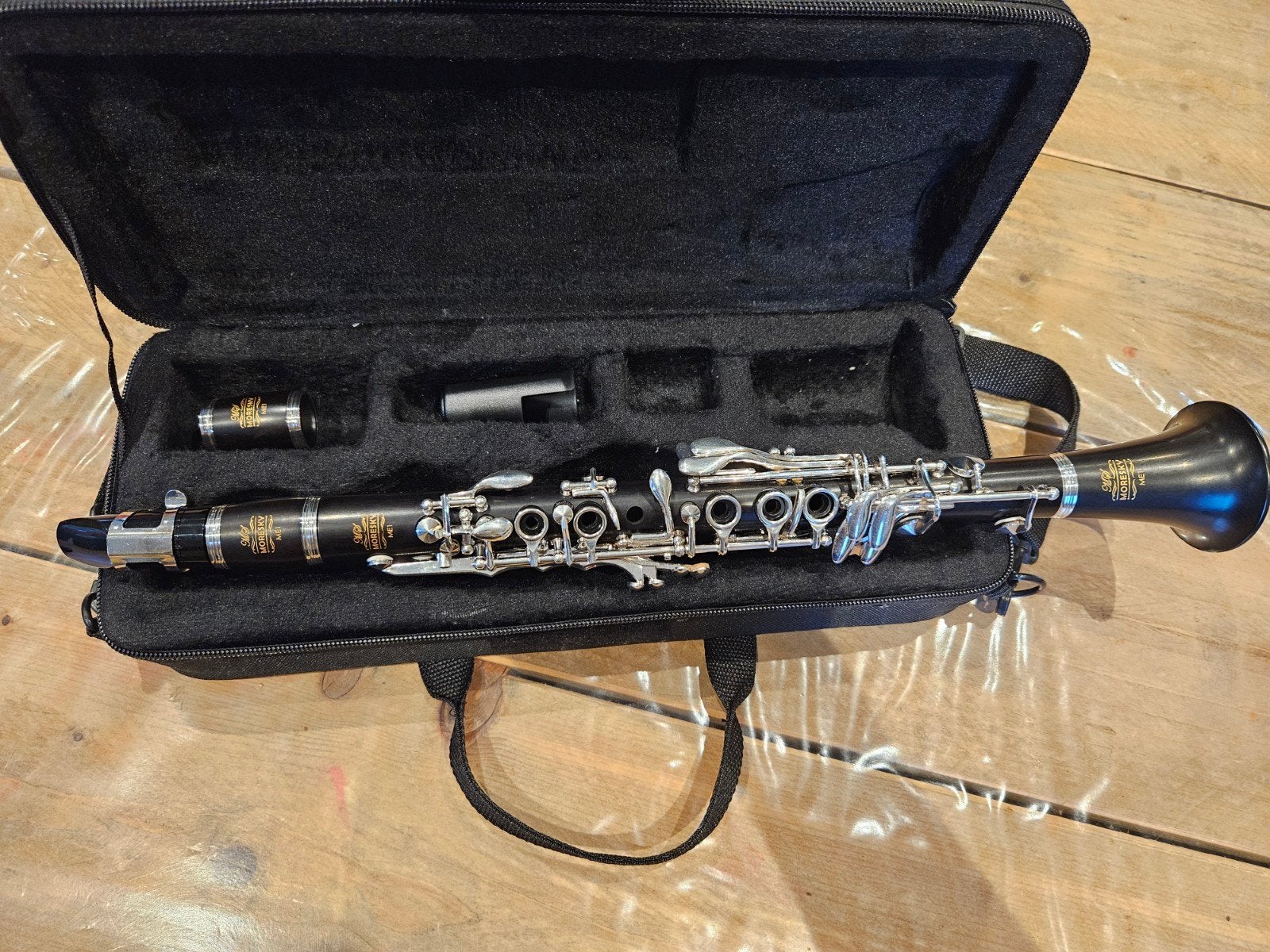 mib klarinet Moresky, Muziek en Instrumenten, Ophalen of Verzenden, Hout