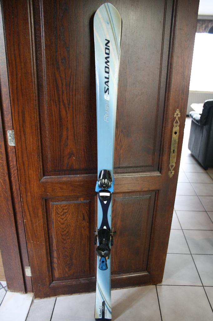 ski's Salomon Rush nr 4, Ophalen, 140 tot 160 cm, Gebruikt, Salomon