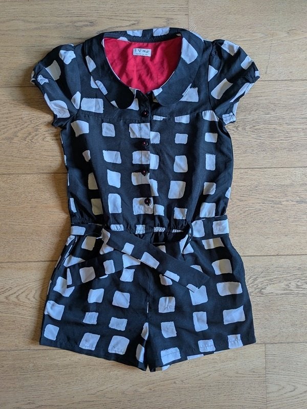 NEXT - combi-pantalon avec un col fille - taille 146 (11 ans, Ophalen, Gebruikt, Meisje, Broek