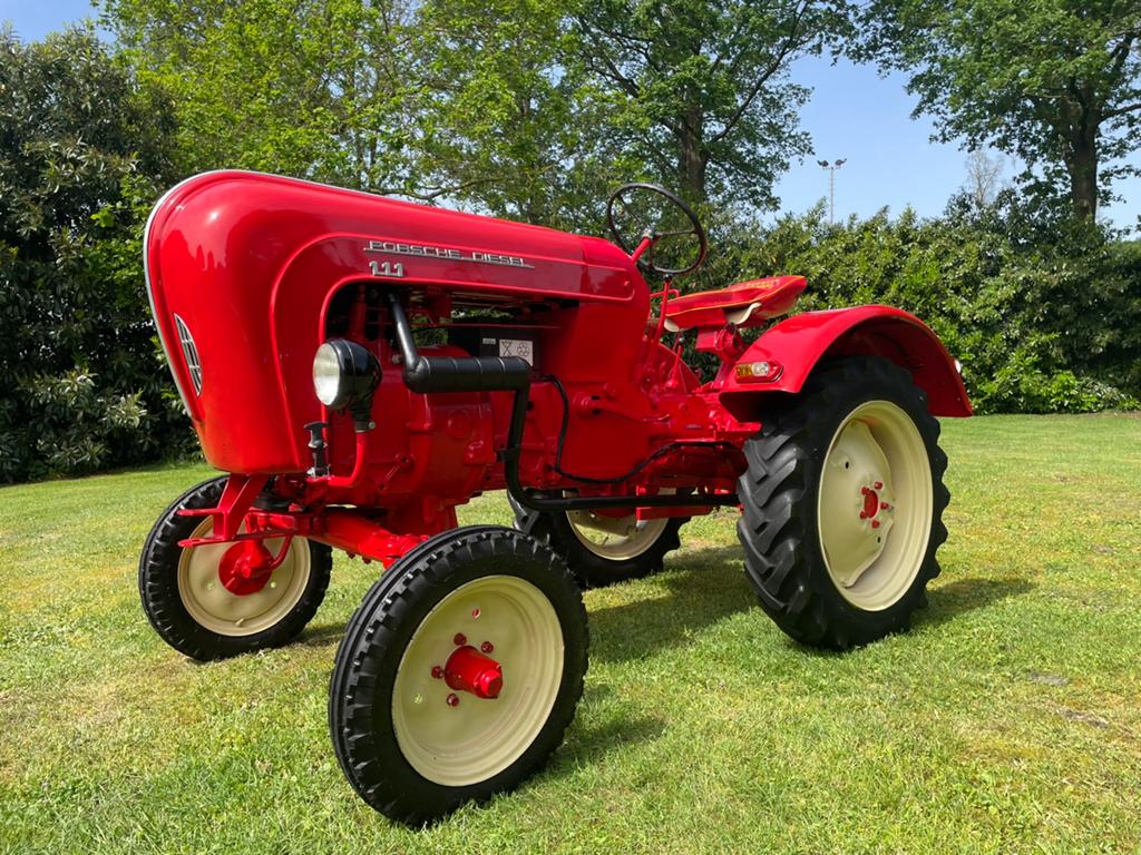 Porsche Diesel Junior 111 Oldtimer Tractor NIEUWSTAAT UNIEK, Ophalen