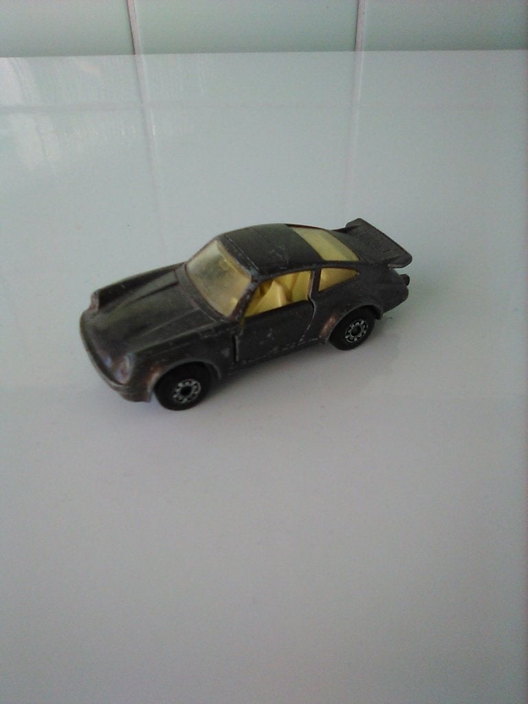Vintage Matchbox Porsche Turbo AFHALING LEES BESCHRIJVING, Hobby & Loisirs créatifs, Voitures miniatures | 1:50, Enlèvement, Utilisé