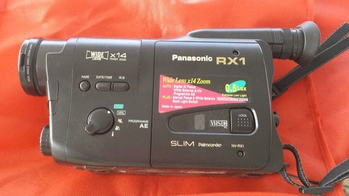 camera vhs rx1 de chez panasonic comme neuve, Audio, Tv en Foto, Ophalen, Panasonic, Overige soorten, Zo goed als nieuw