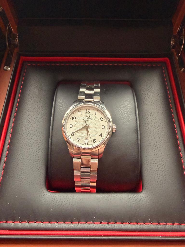jaguar horloge, Overige merken, Staal, Staal, Polshorloge