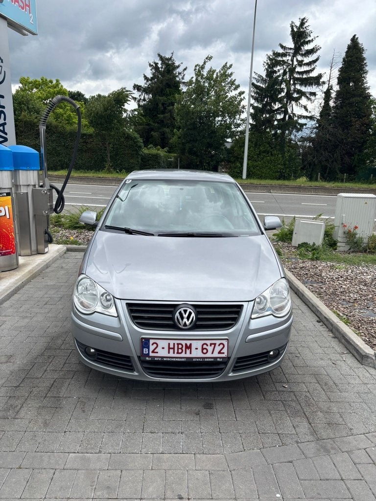 VOLKSWAGEN POLO 1.2i 120000KM 2006 5PORTES CLIMATISATION, Autos, Argent ou Gris, Achat, Entreprise, Boîte manuelle