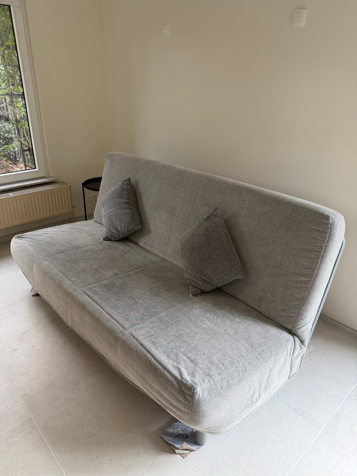 Canape Lit convertible clique claque IKEA, Gris, Enlèvement, Utilisé, 180 cm