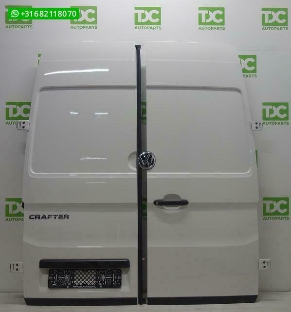 Volkswagen Crafter ('16-'22) set achterdeuren wit dicht H2, Auto-onderdelen, Gebruikt, Ophalen of Verzenden, Achter, Volkswagen