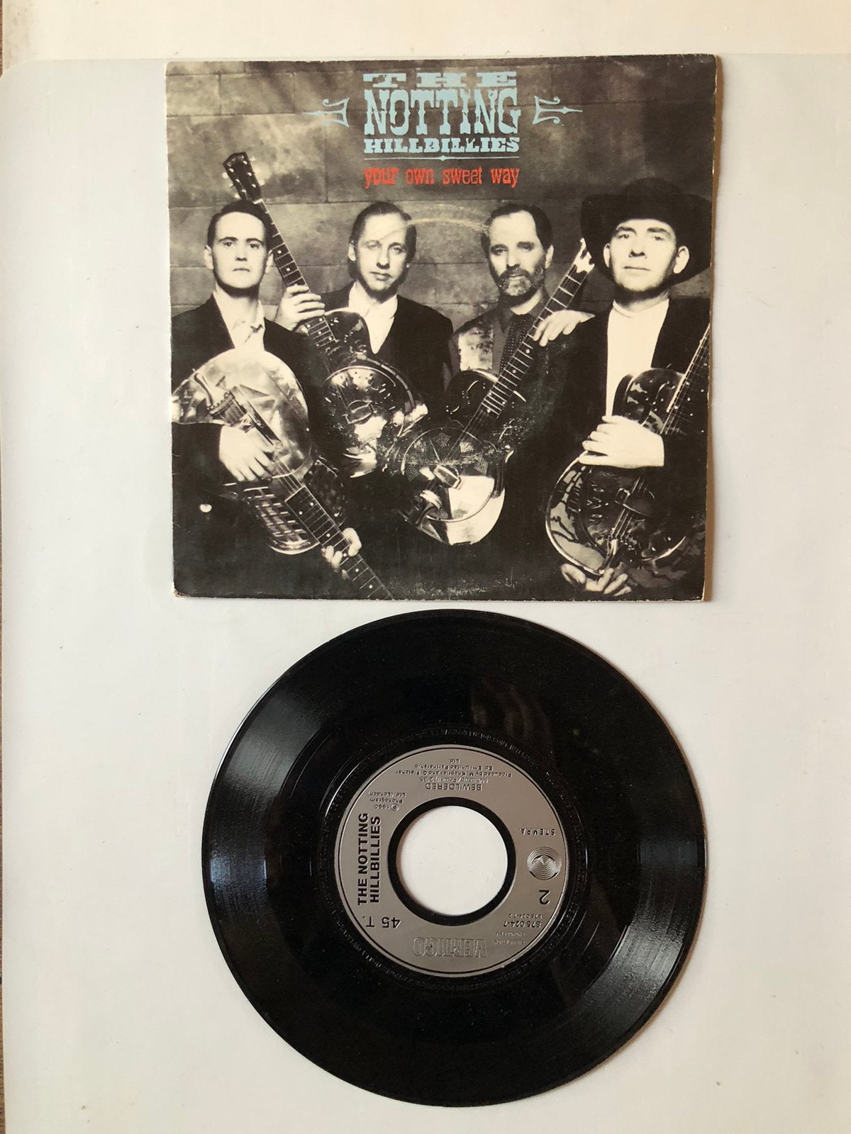 Notting Hillbillies : your own sweet way ( 1990; NM), Cd's en Dvd's, Verzenden, Zo goed als nieuw